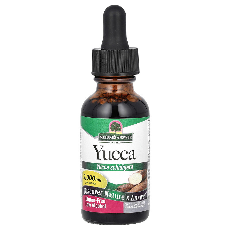 네이쳐스앤서 유카 알코올 추출물 2000mg 30ml, 4개 - 상세 이미지 2