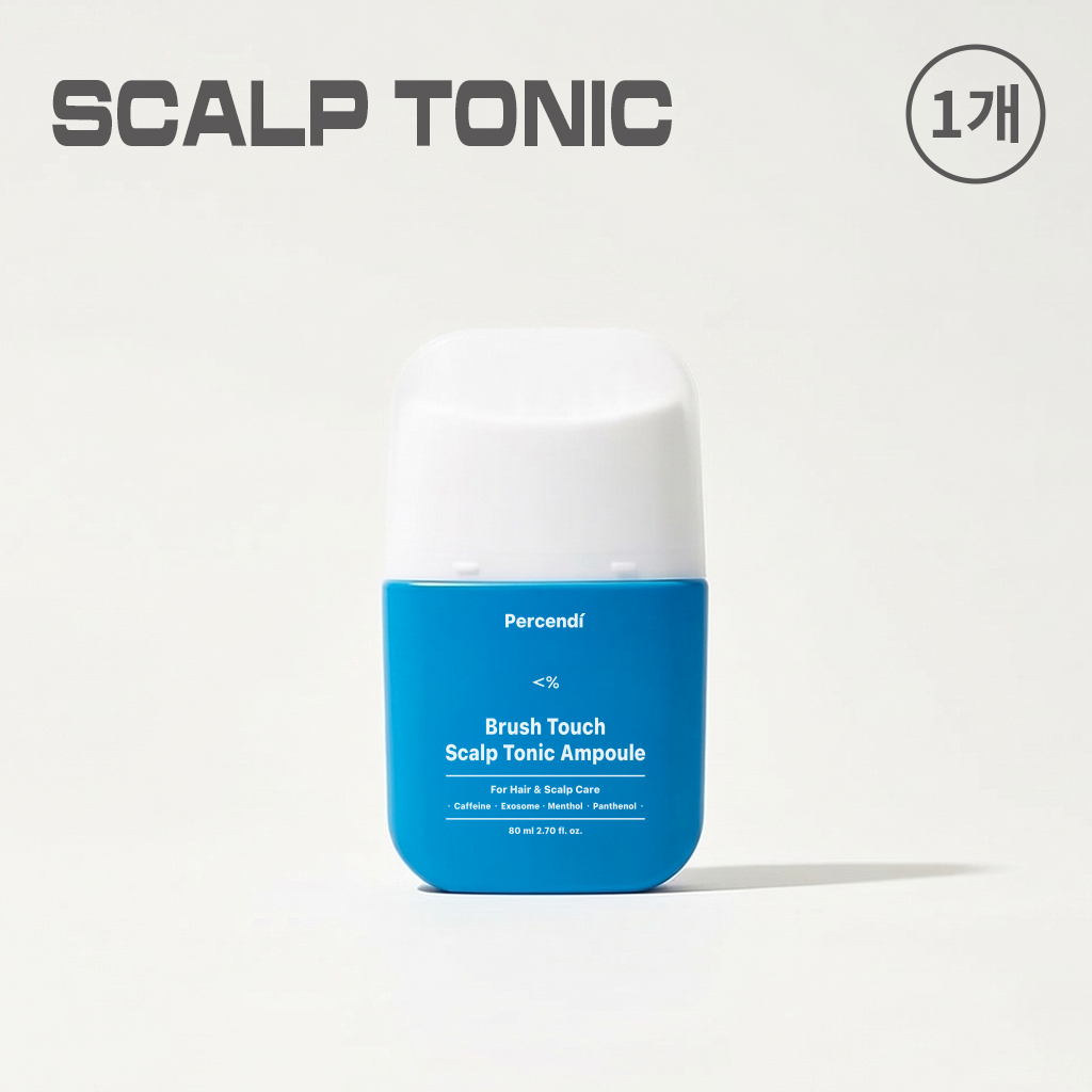 [이벤트]브러시 터치 스칼프 토닉앰플 1(본품)+1(리필) 최대30%할인 80ml, 1개 - 상품 이미지