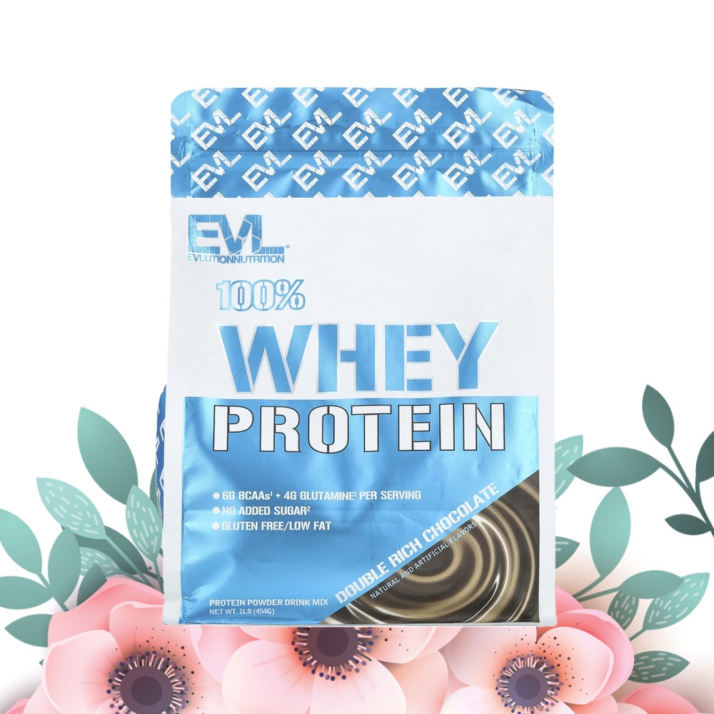 EVL 웨이 프로틴 더블리치 초콜릿맛 454g 단백질보충제 454g, 1개 - 상품 이미지