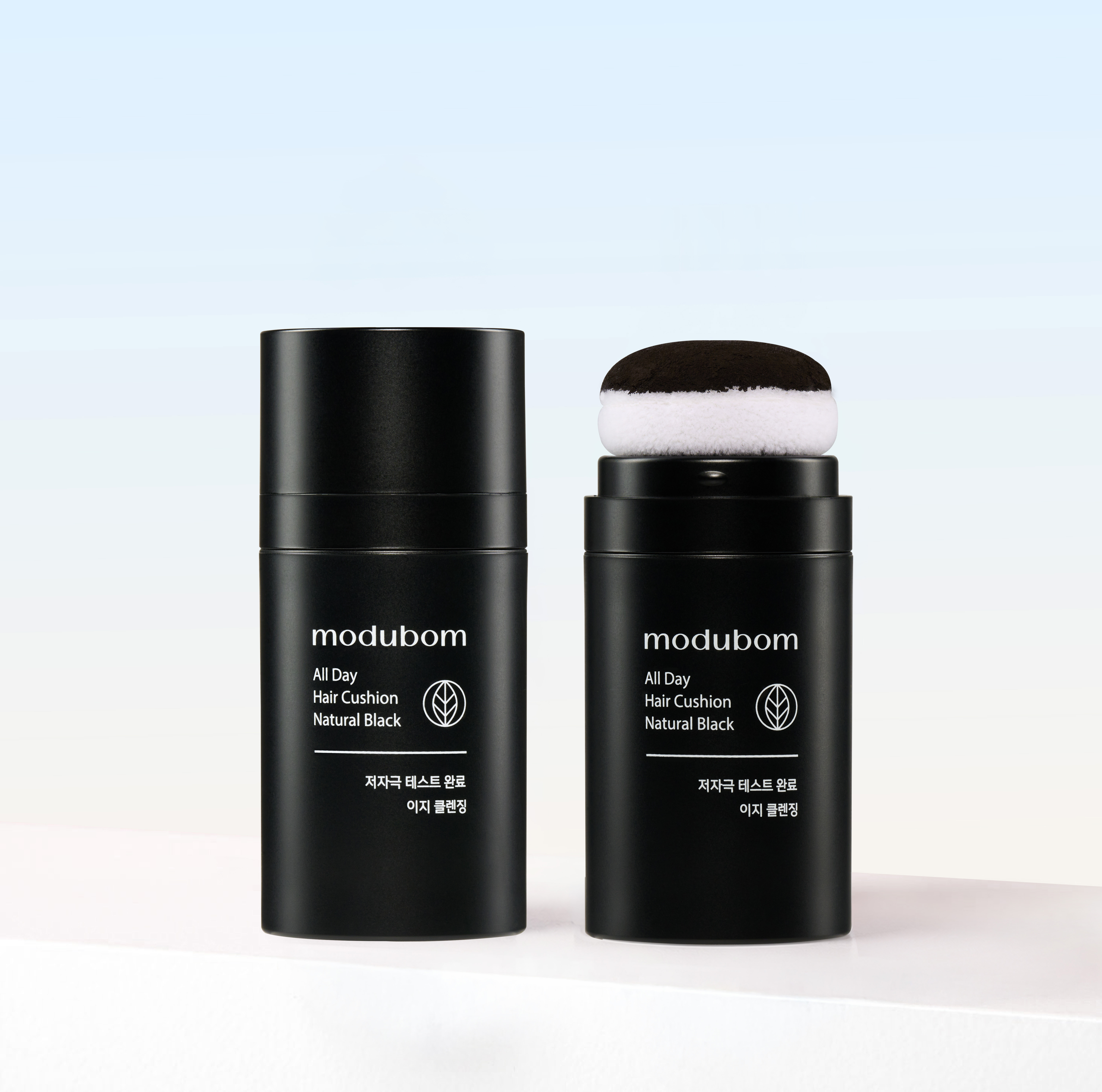 모두봄 올데이 헤어쿠션 더블세트 헤어라인쉐도우 여성 남자 흑채 16g 2개 - 상품 이미지