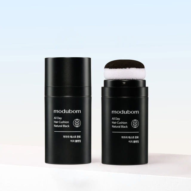모두봄 올데이 헤어쿠션 더블세트 헤어라인쉐도우 여성 남자 흑채 16g
