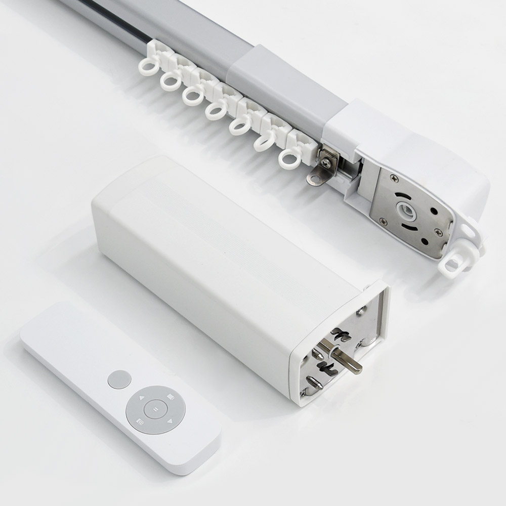 아라크네 전동커튼 자동 IoT 스마트 레일 모터 리모컨 포함 풀패키지 290-520cm