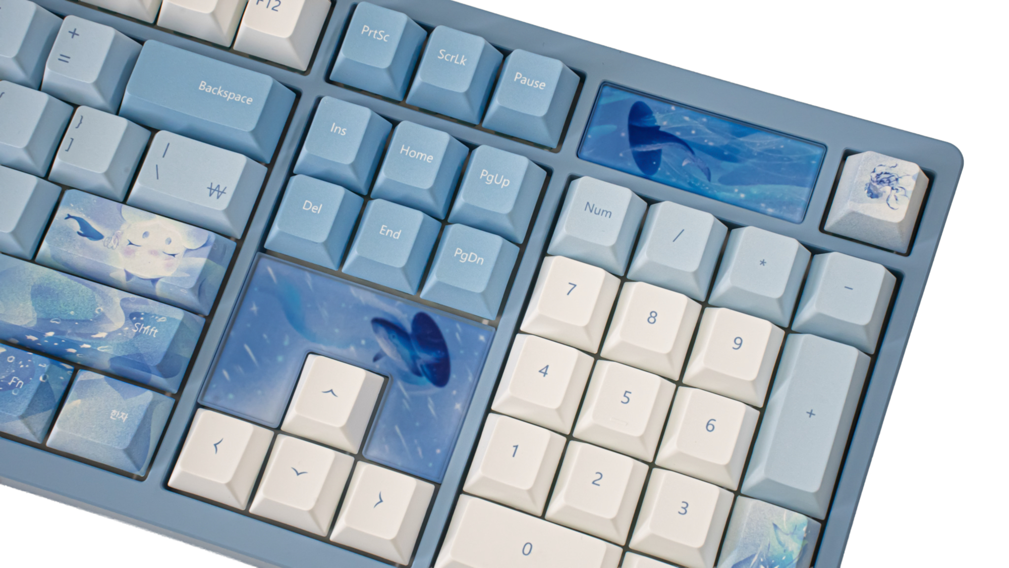 VARMILO VA100 유무선 풀배열 VIA 기계식 키보드 펀키스 정품 Sea Melody, 보이스축 - 상세 이미지 5