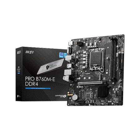 MSI PRO B760M-E DDR4 인텔 1700 소켓 메인보드