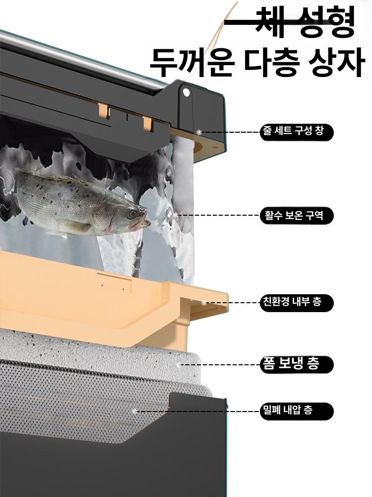 올렌토 바퀴달린태클박스 바퀴 달린 태클박스 낚시 등받이3종 세트 + 사각 - 상세 이미지 5