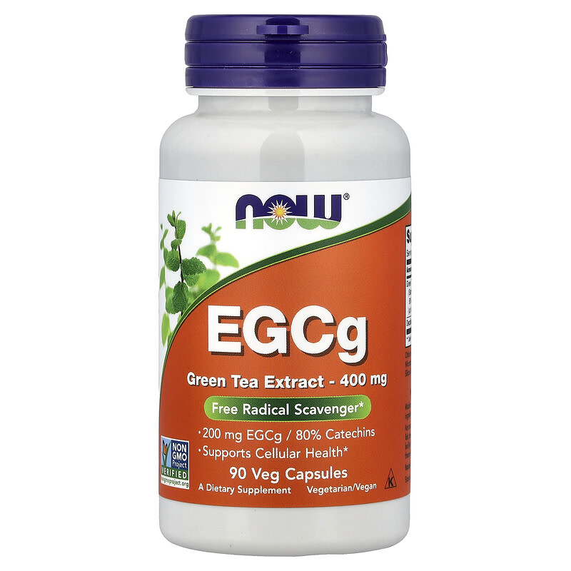 나우푸드 EGCG 녹차 추출물 400mg 90캡슐, 6개 - 상세 이미지 2