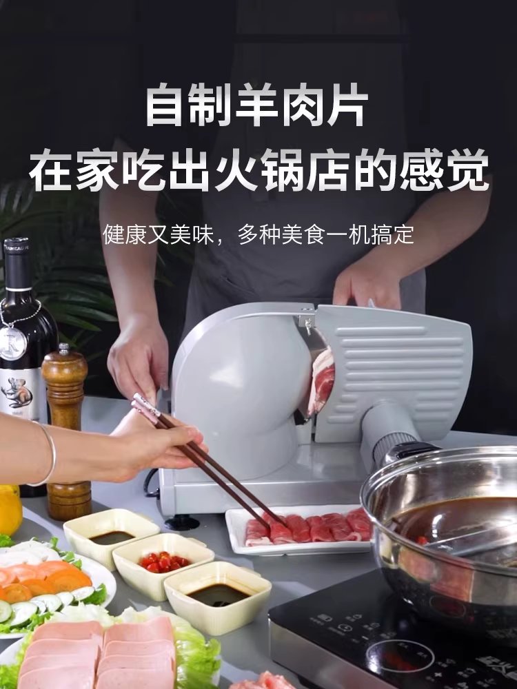 소형 전동 육절기 고기 슬라이서 냉동 대패 업소용 200W 기본형 - 상세 이미지 5