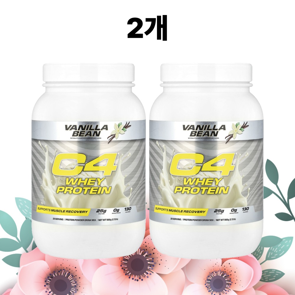 셀루코어 C4 웨이 프로틴 바닐라맛 966g, 2개 - 상품 이미지