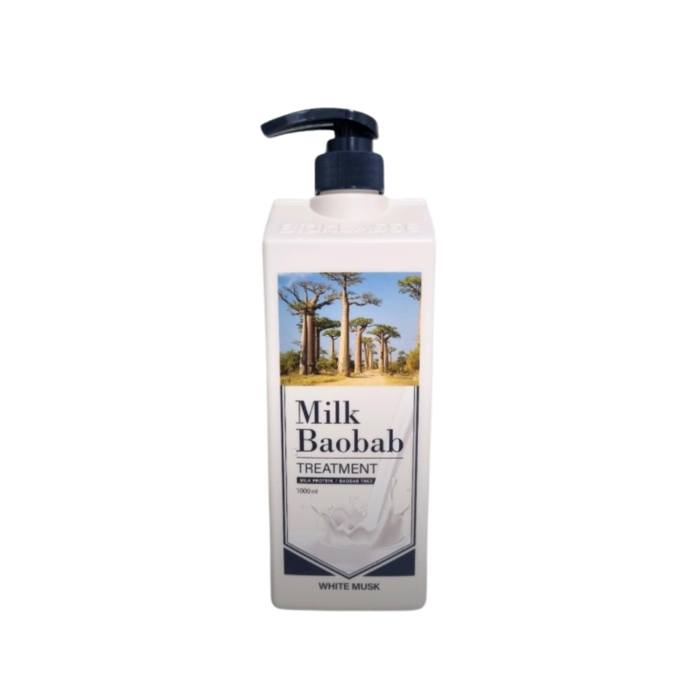 밀크바오밥 헤어트리트먼트 화이트머스크향 1000ml x1개 - 상품 이미지
