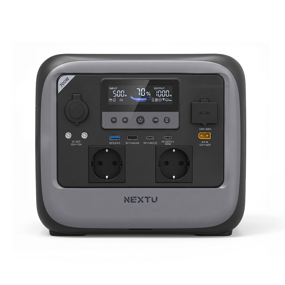 썬드라 PFB1 인산철 초고속 완충 무선충전 태양광 충전 다용도 휴대형 파워뱅크 UPS 700W 708PB-UPS - 상세 이미지 5