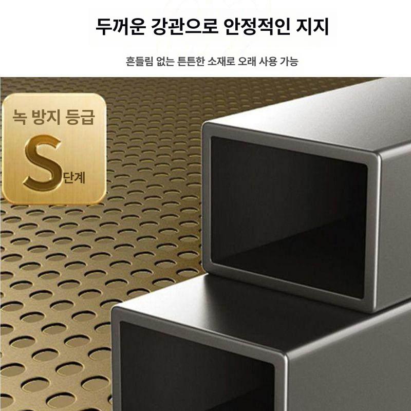 화장품 매장 진열대 마트 선반 편의점 수납 랙 스탠드 조립식 5단 렉 - 상세 이미지 3