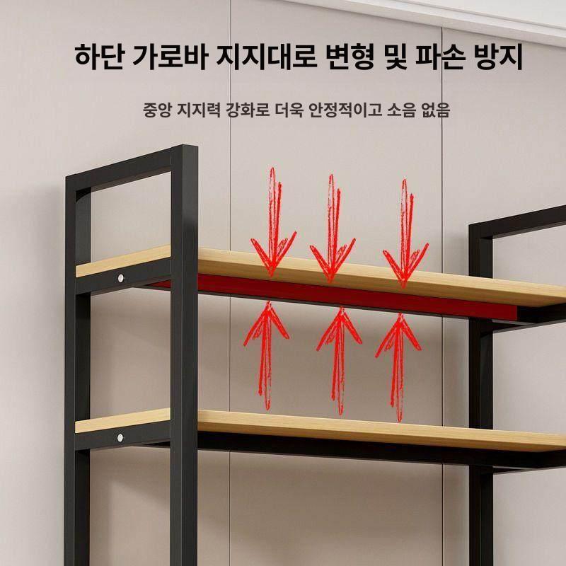 화장품 매장 진열대 마트 선반 편의점 수납 랙 스탠드 조립식 5단 렉 - 상세 이미지 2