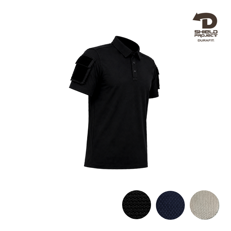 SKILLS MISSION  스킬스 폴로 반팔 셔츠 - MISSION Polo Short Shirt - 상품 이미지