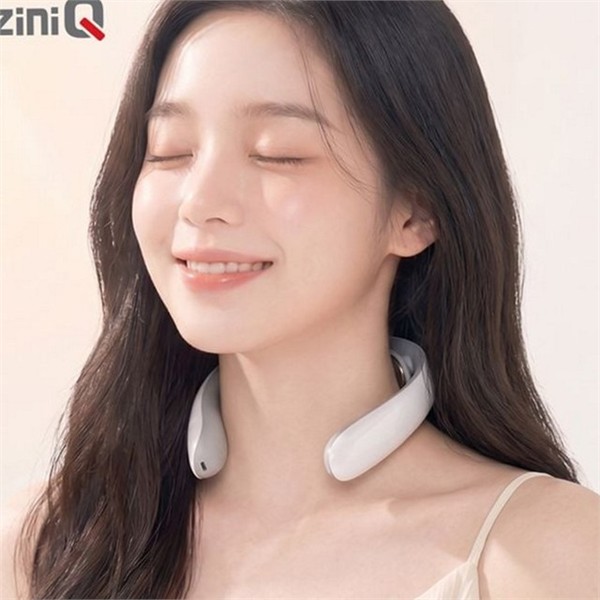 휴대용 목 마사지기 온열 무선 목 마사지기 저주파 어깨 근육 - 상품 이미지