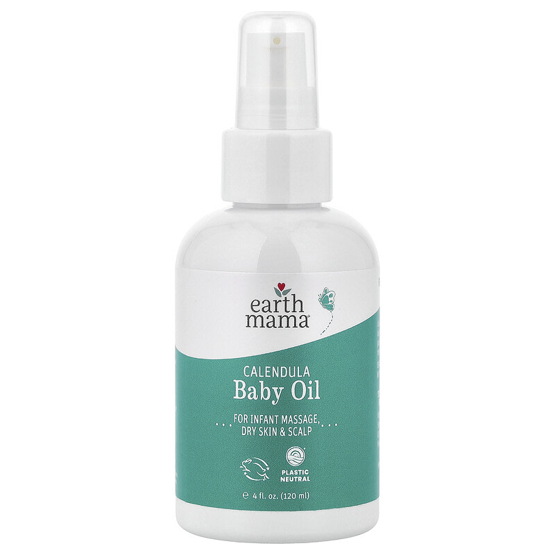 Earth Mama 카렌듈라 베이비 오일 120ml, 1개