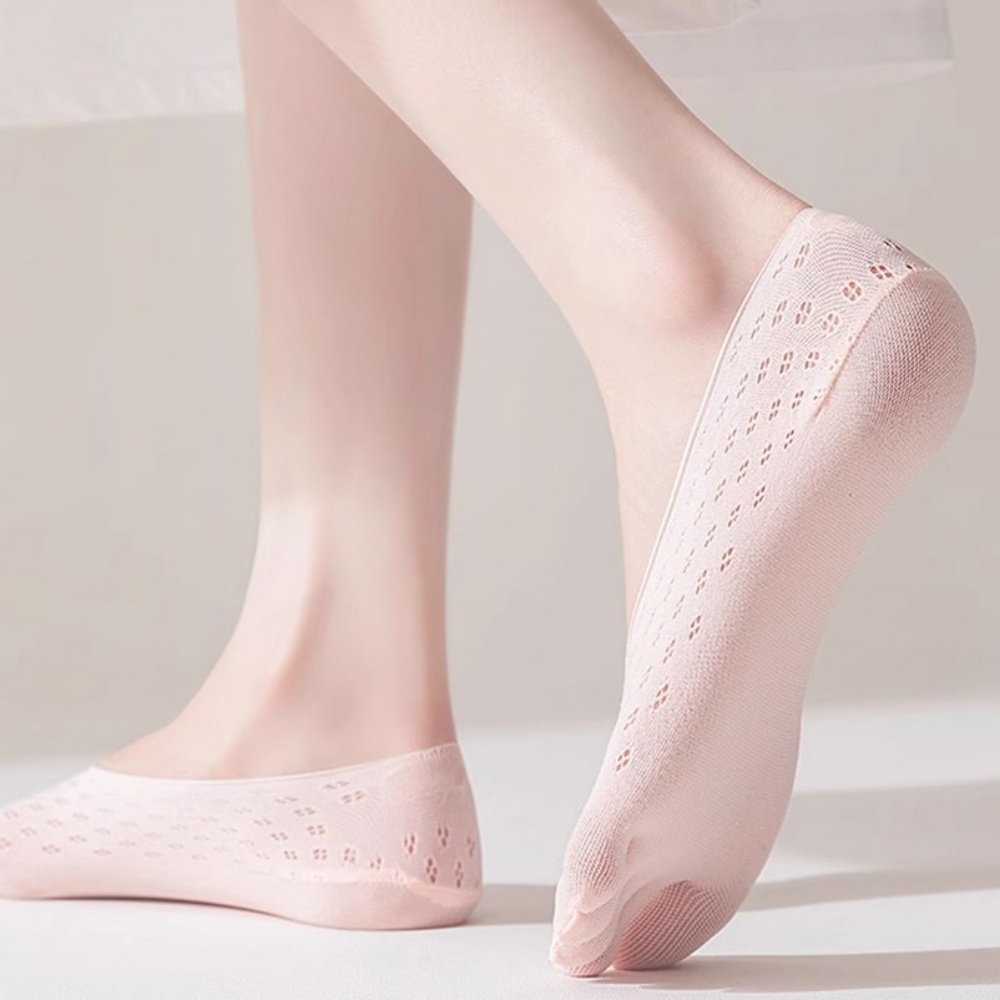 여름 망사 발가락덧신 3켤레 메쉬양말 실리콘 논슬립 벗겨짐방지 여성 박대표마켓 - 상세 이미지 4