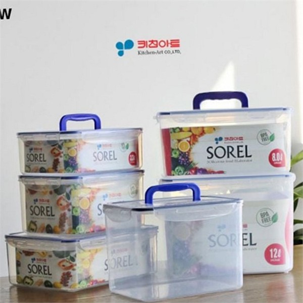 김치냉장고 김치 보관 통 7L 대용량 주방 김치통 다용도 - 상품 이미지