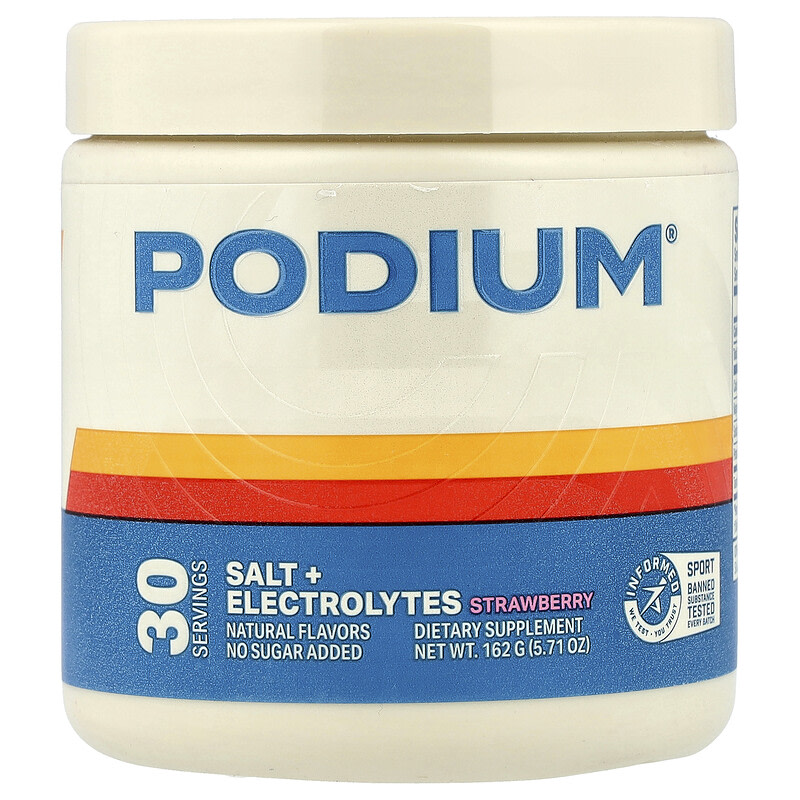 Podium Nutrition 소금 전해질 딸기 162g, 6개 - 상세 이미지 2