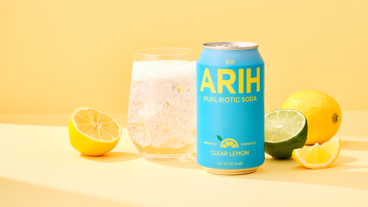 [ARIH] 아리 듀얼바이오틱소다 클리어 레몬 355ml 6개입 - 상세 이미지 2