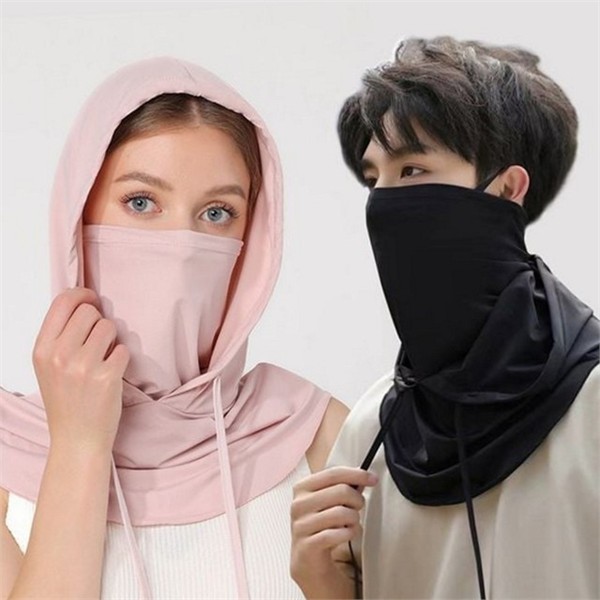 쿨링 넥 워머 후드 마스크 멀티 아웃도어 후드 마스크 - 상품 이미지