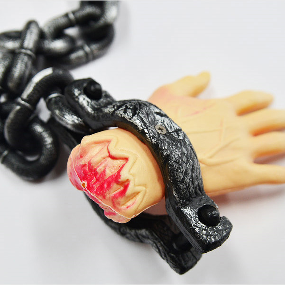 리얼디자인 파티퍼포먼스 손수갑모형 플라스틱 할로윈데코 공포소품 엽기분장 60cm - 상세 이미지 3