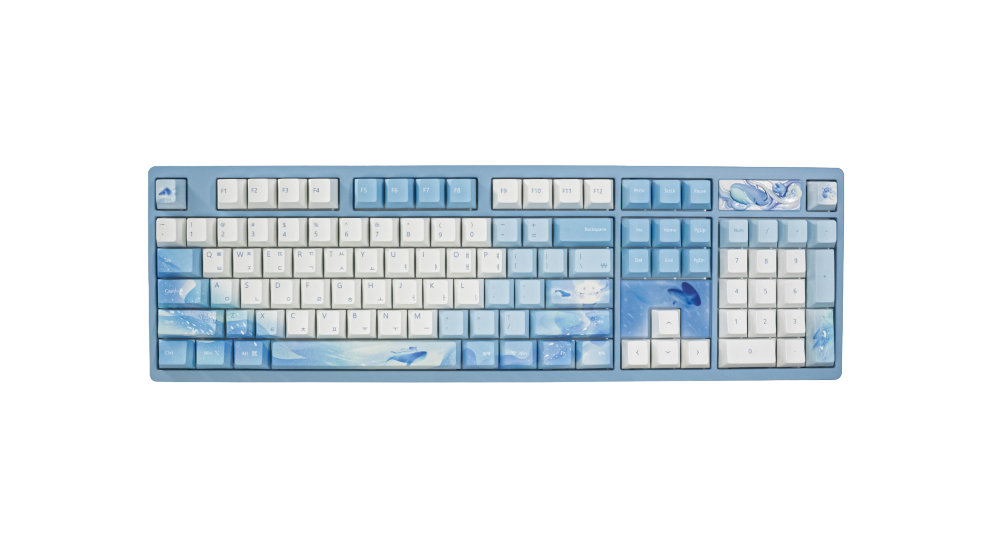 VARMILO VA100 유무선 풀배열 VIA 기계식 키보드 펀키스 정품 Sea Melody, 보이스축 - 상세 이미지 2