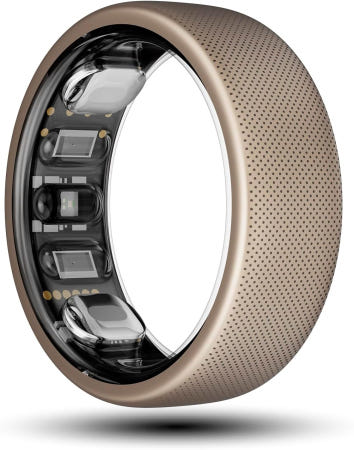 [해외]Amazfit 헬리오 링 스마트 경량 티타늄 합금 분석 관리 수면 심박수 스트레스 4가지 스포츠 모드 0가지 ATM 방수 활동 추적기 호환 가능 Size 8 (US) and