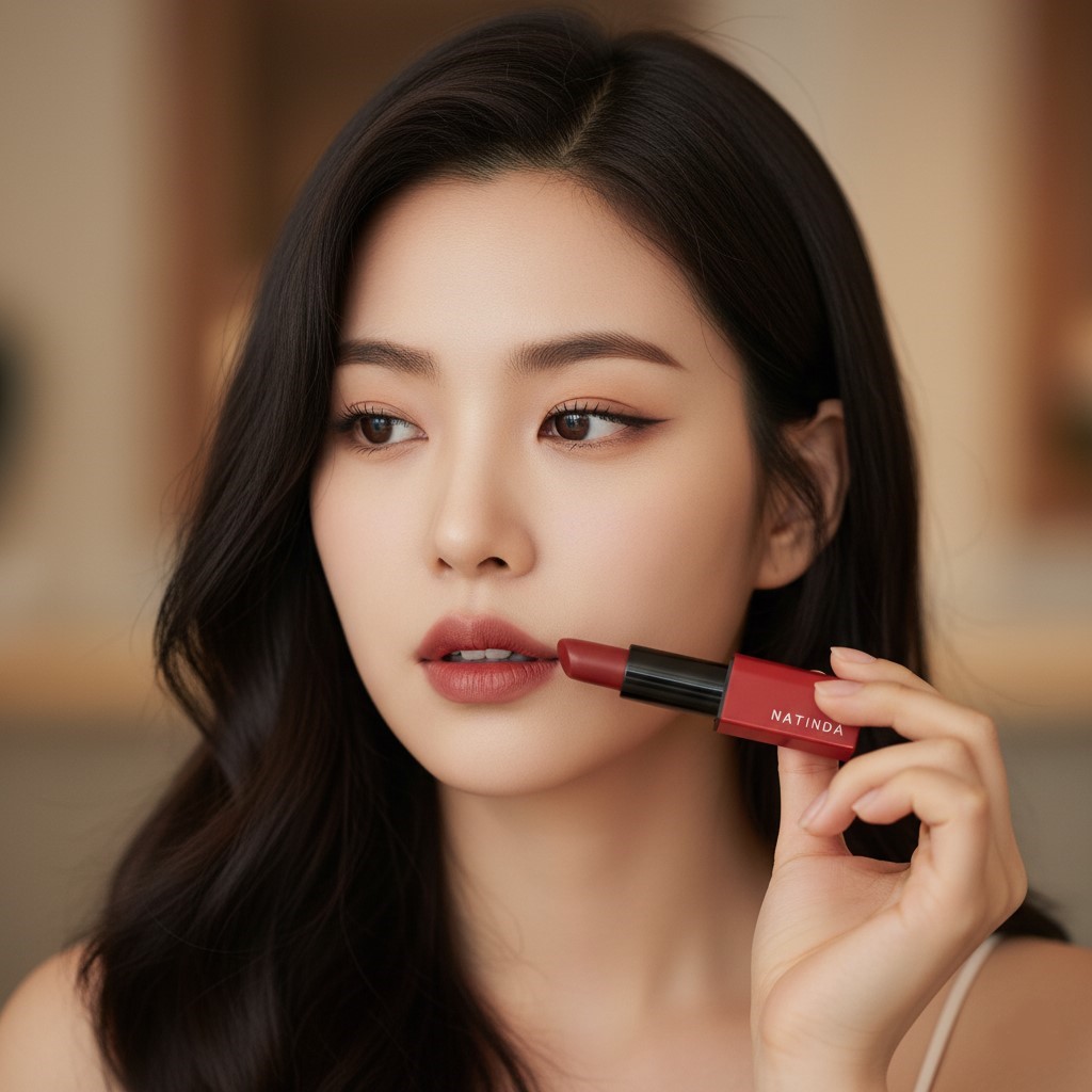 나틴다 매직 레인보우 잘 묻어나지않는 지속력좋은 촉촉한 립스틱 지워지지않는 색조화장품 - 메인 이미지