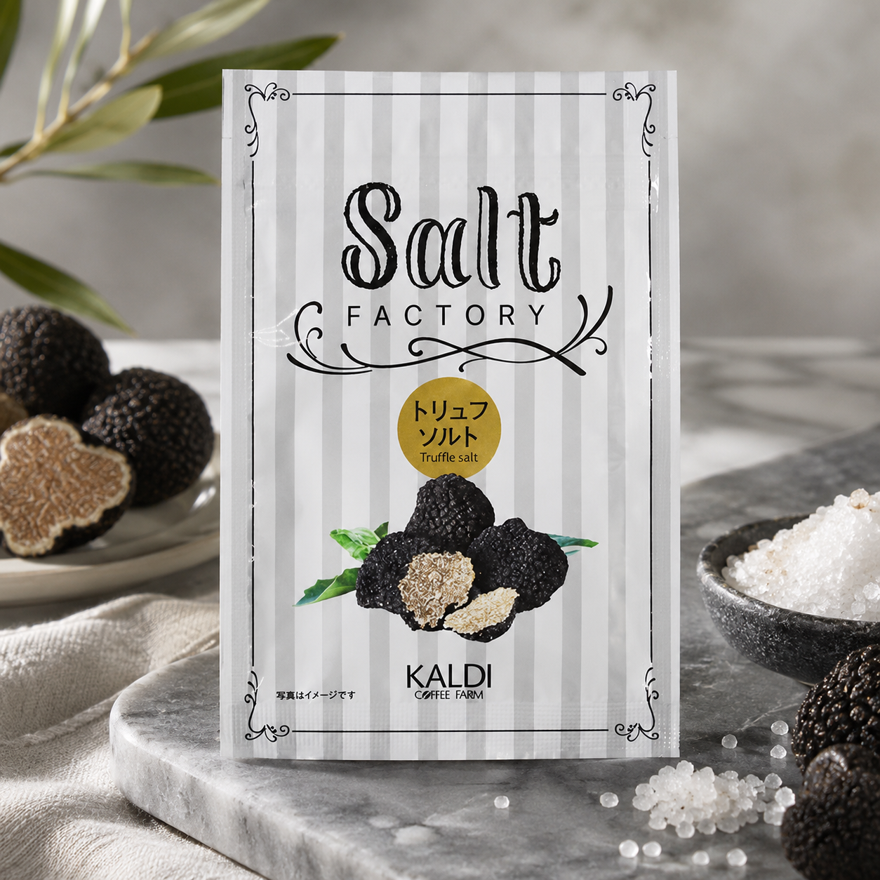 일본 칼디 KALDI 솔트 팩토리 트러플 소금 조미료 18g - 상품 이미지