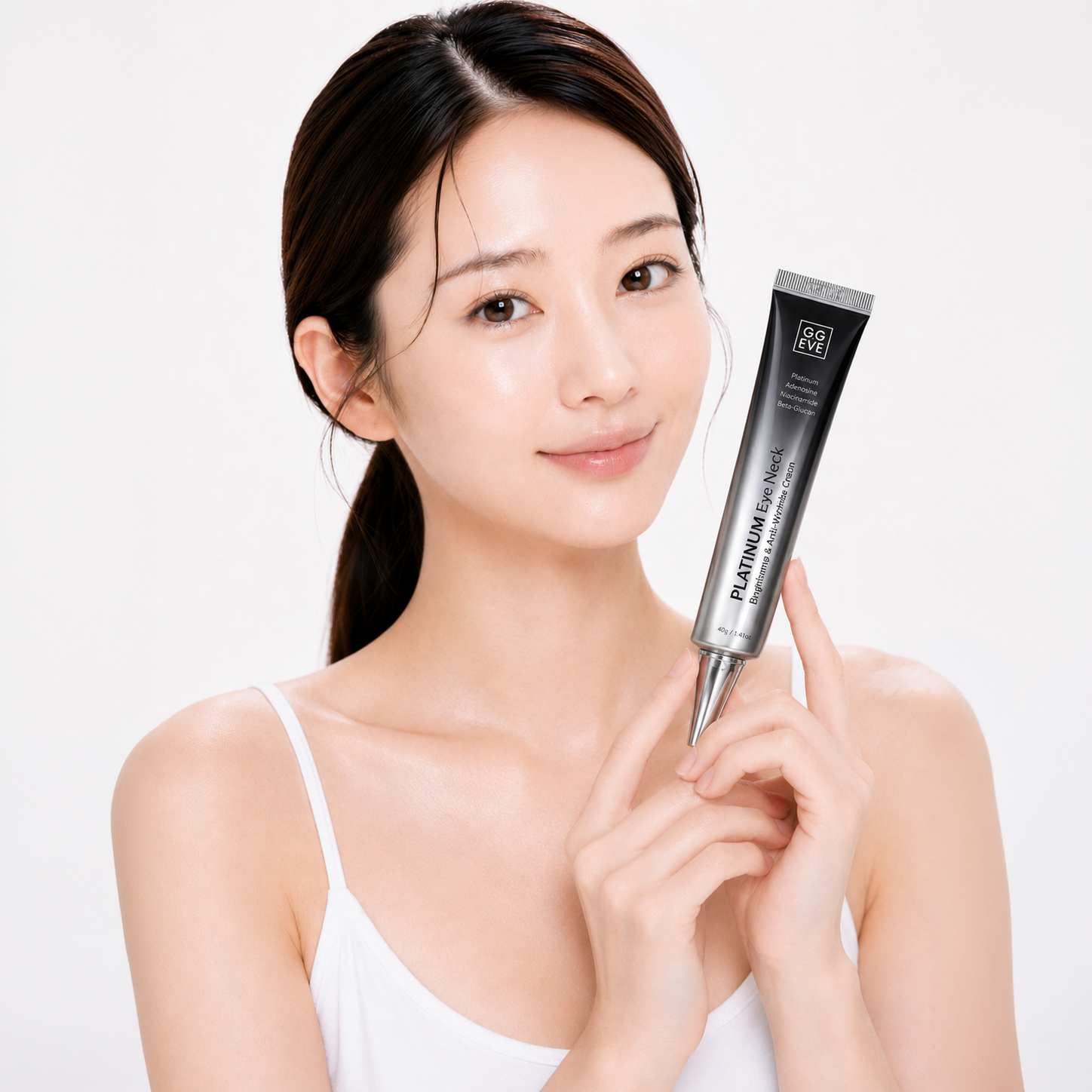 [지지이브] 플래티넘 아이앤넥크림 40g / 눈가·목주름 미백 주름개선 기능성 - 상세 이미지 4