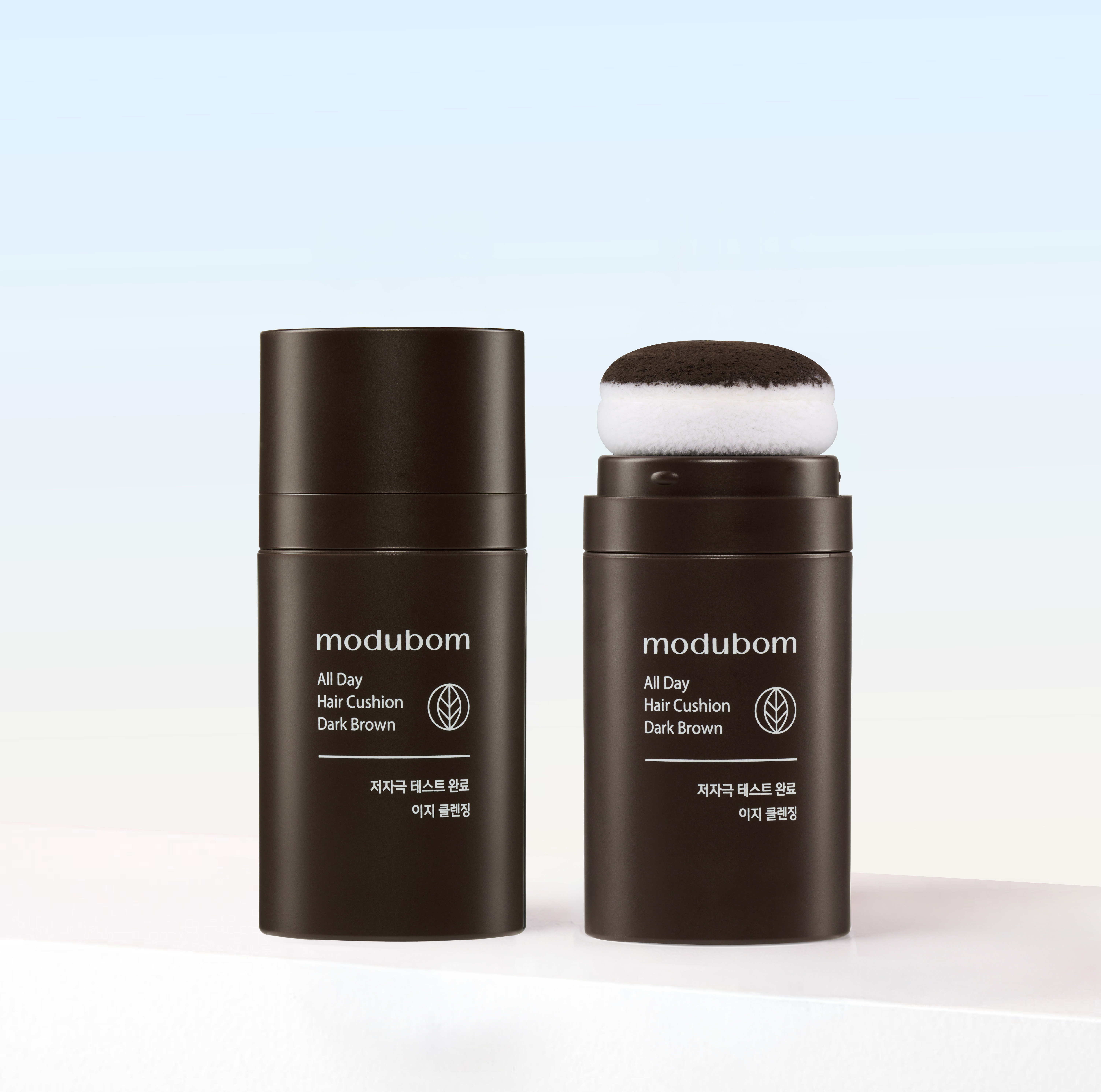 모두봄 올데이 헤어쿠션 더블세트 헤어라인쉐도우 여성 남자 흑채 16g 2개 - 상세 이미지 2
