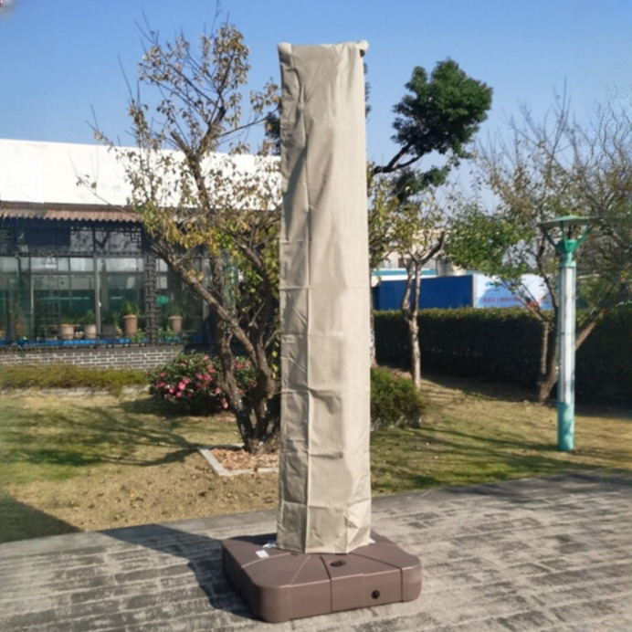 야외 대형 파라솔 덮개 보호 방수 자외선 차단 대형우산카바 대형 267x59 카키 지지대 - 상품 이미지