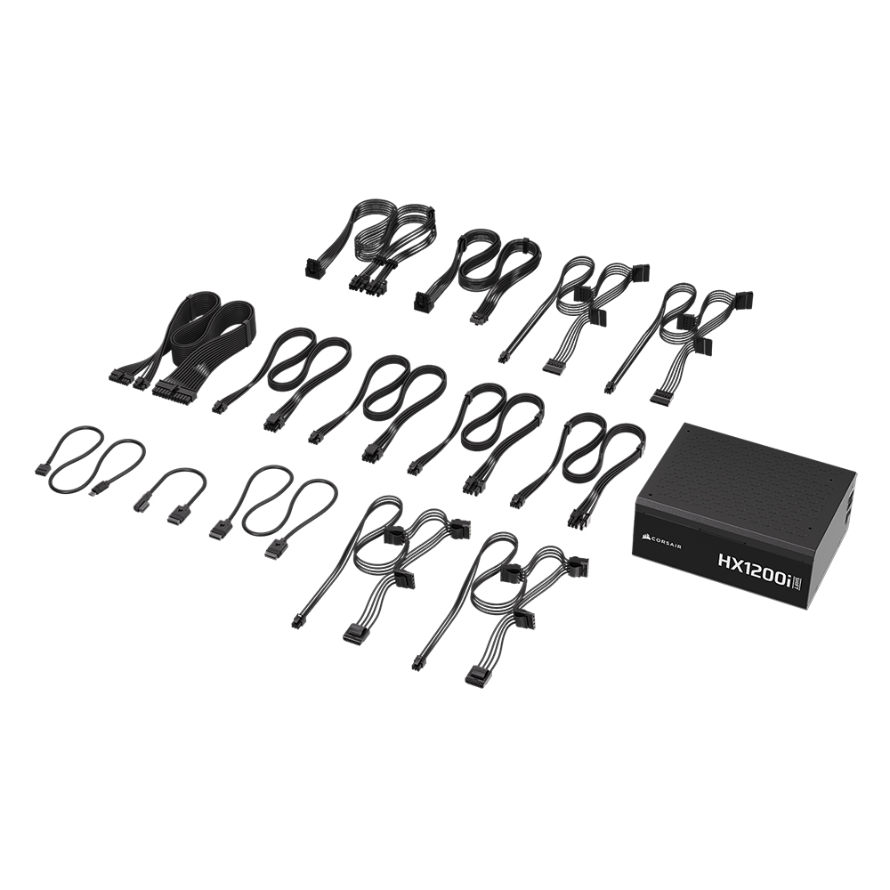 커세어 CORSAIR HX1200i SHIFT 1200W 80PLUS 플래티넘 풀모듈러 파워서플라이 이미지 6