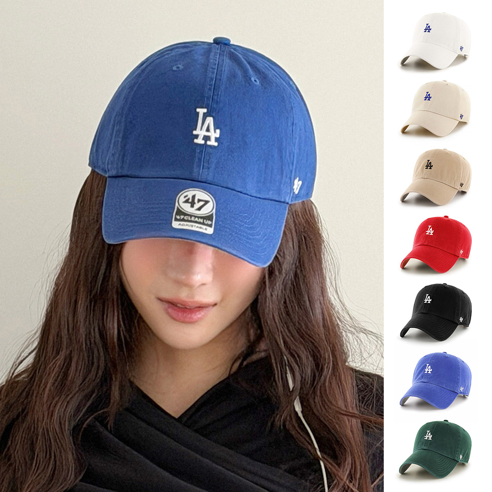 MLB모자 47브랜드 LA다저스 NY 스몰로고 야구모자 볼캡 상품 이미지
