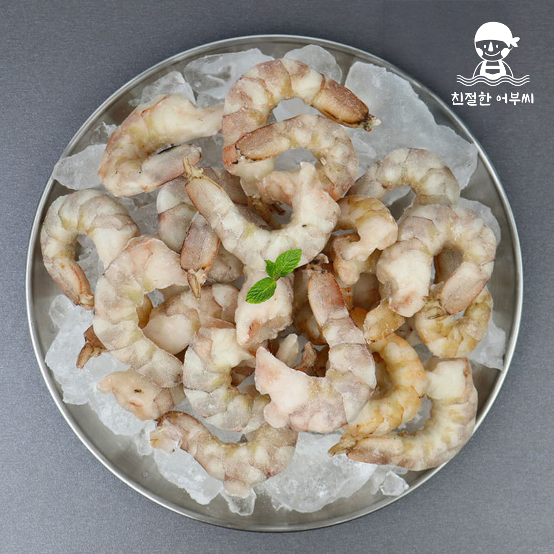 안면도 자연산 대하 깐 새우살 왕 특대 300g 500g 친절한어부씨 이미지 6
