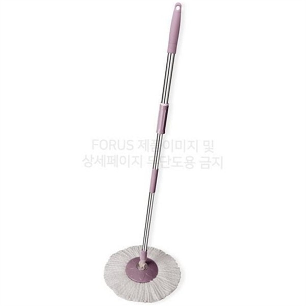 회전형 원형 밀대 대걸레 가정용 청소용 밀대 대걸레 마이크로 극세사 - 상세 이미지 2