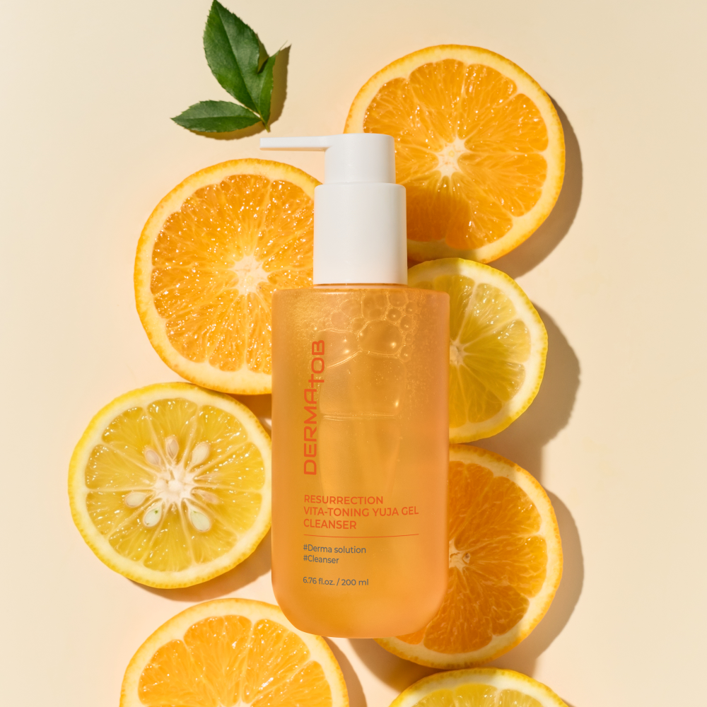 [추석 특별 프로모션] 더마토브 저자극 보습 약산성 비타 토닝 유자 젤 클렌저 200ml - 상세 이미지 5