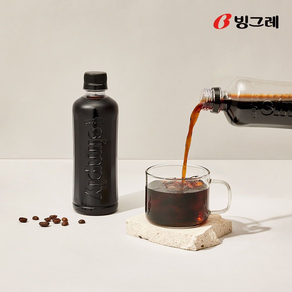 빙그레 아카페라 심플리 아메리카노, 400ml, 20개