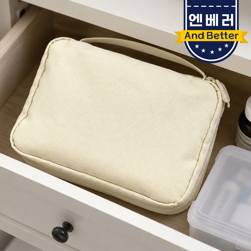 엔베러 3초 약파우치 비상약 구급약 여행용품 정리파우치 캠핑 수납백 상품 이미지