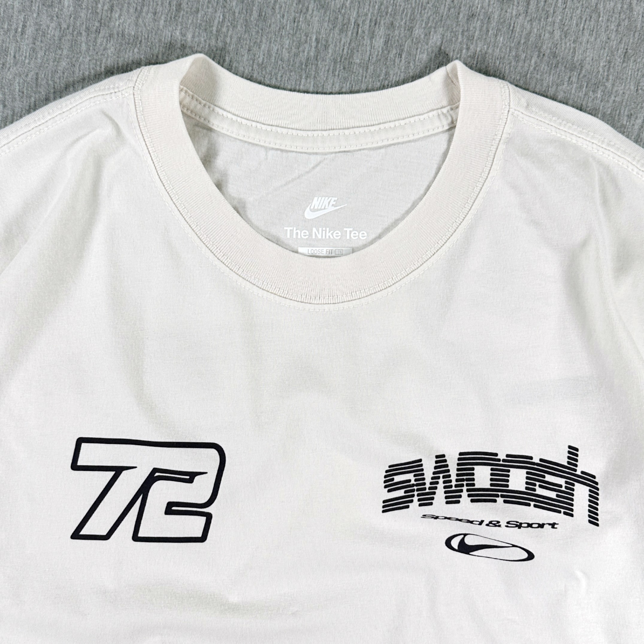 나이키 반팔티 72SWOOSH 프린팅 오버핏 티셔츠 이미지 7