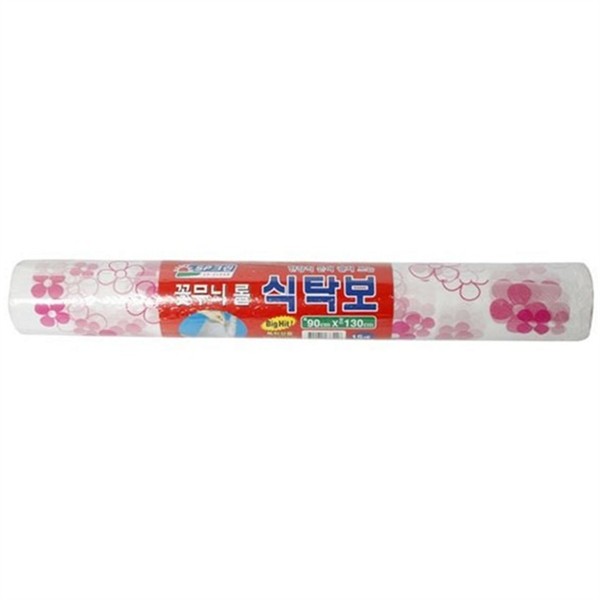 행사용 일회용 식탁보 꽃무늬 비닐 식탁보 피크닉 캠핑 방수 - 상품 이미지