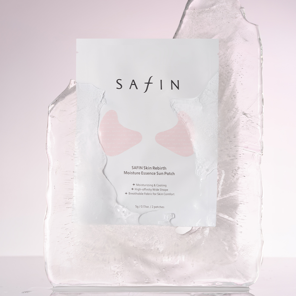 SAFIN 사핀 스킨 리버스 모이스처 에센스 선 패치 2매, 1개 - 상세 이미지 4