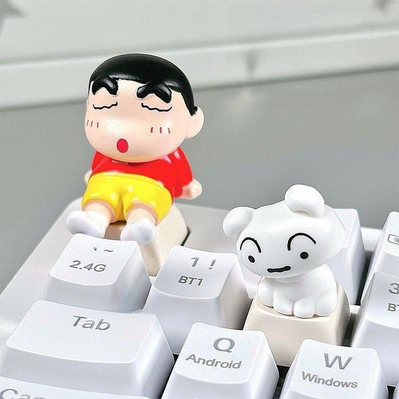 짱구 키캡 3D 레진 아티산 키보드 ESC 커스텀 키꾸 - 상품 이미지