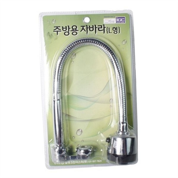 거위목 주방용 자바라 수도꼭지 싱크대 절수형 수도꼭지 절수 절약 수전 - 상세 이미지 2