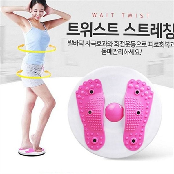 지압 트위스트 스트레칭기 회전 트위스트 운동기 기구 회전판 마사지 - 상품 이미지