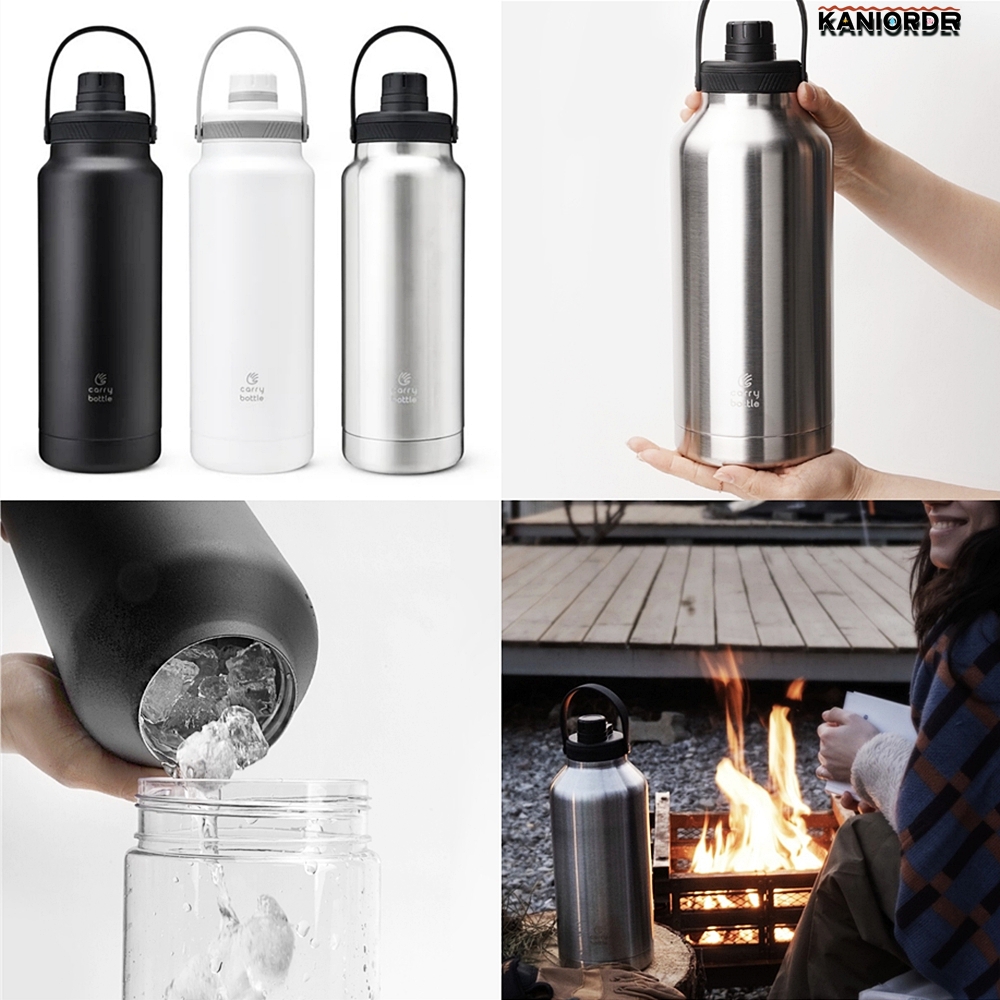 대용량 보냉 텀블러 캠핑 아이스 커피 물병 등산 밀폐 1900ml - 상품 이미지