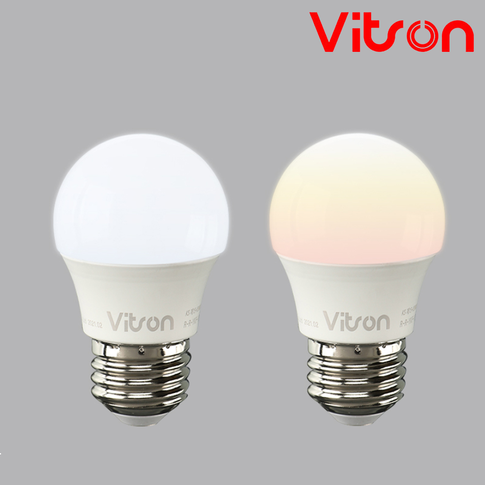 비츠온 LED 인지구 3W 미니 전구 E26 소켓 G45 램프 인찌구 파티등 에디슨 4W - 상세 이미지 5