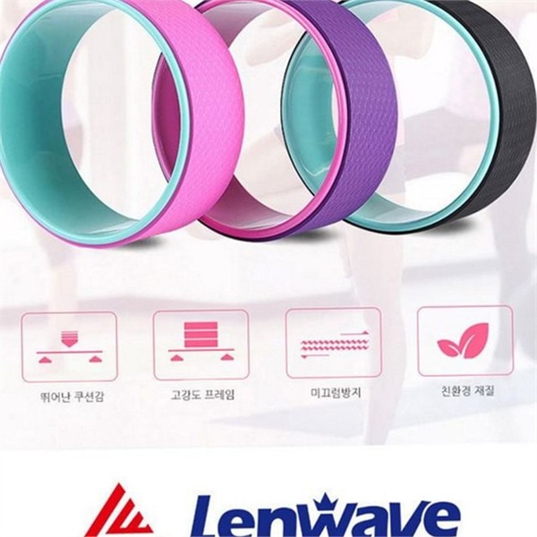 트레이닝 필라테스 휠 소도구 요가 휠 운동 기구 용품 - 상품 이미지