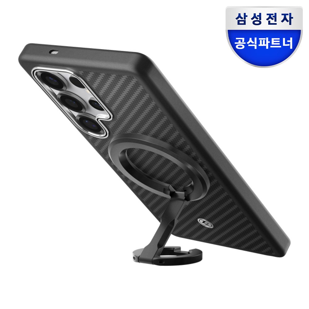 삼성 맥세이프 그립톡 듀얼 마그넷 링 홀더 스마트톡 블랙 - 상품 이미지