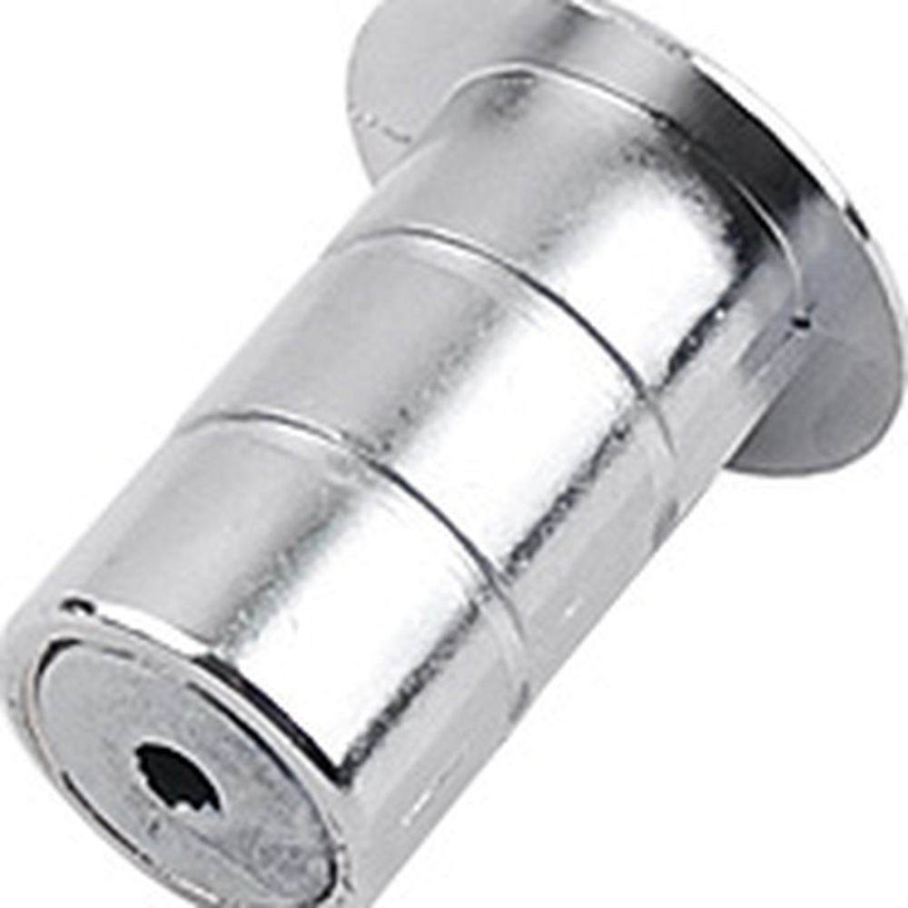 크롬도금 강화도어용 먼지마개 BS-302 문고정 플로어힌지마개 크롬 41mm 32파이 - 상세 이미지 2